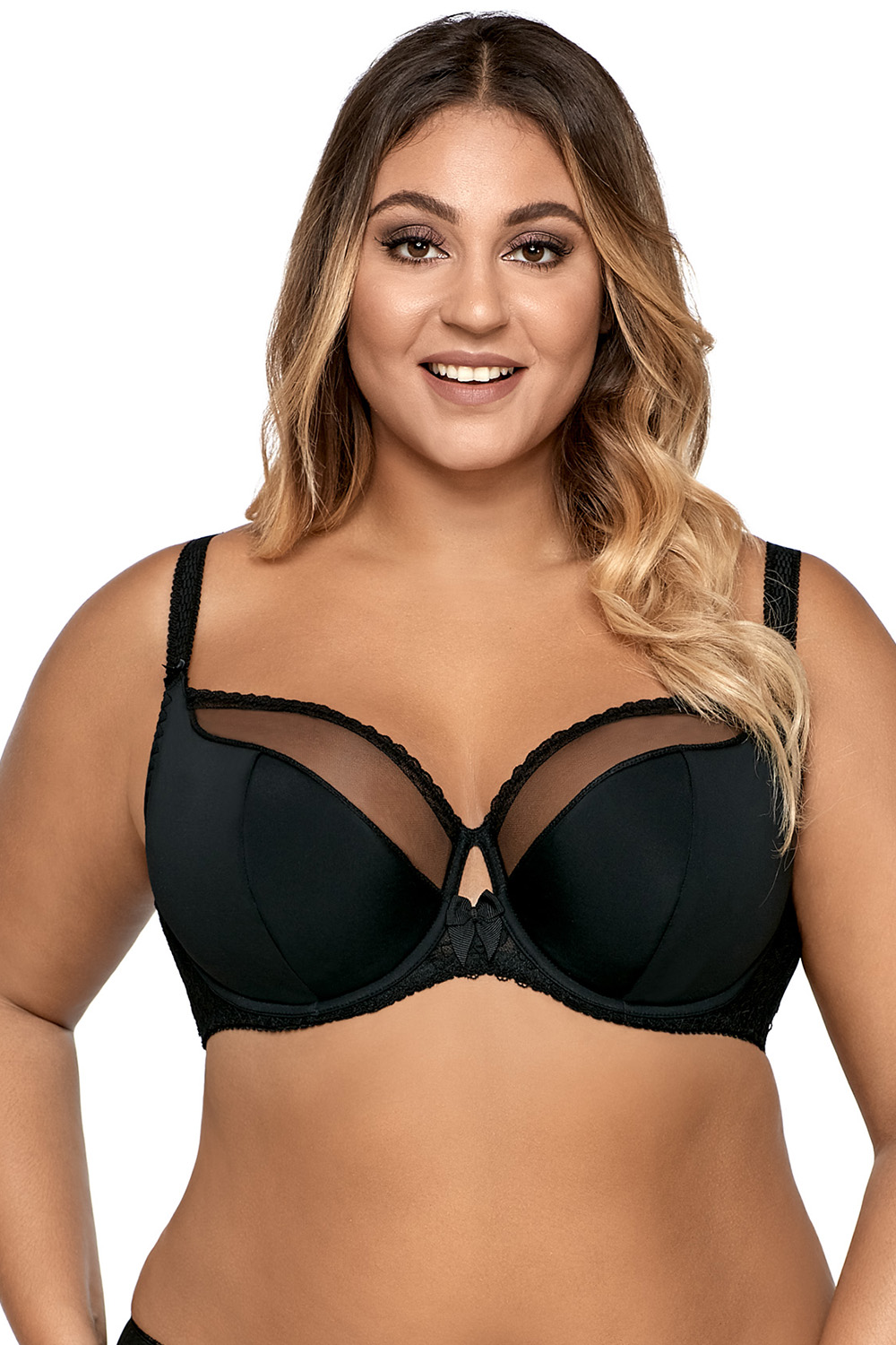 Ava Full Cup Bra Underwired Semi Padded For Big Busts Womens Maxi